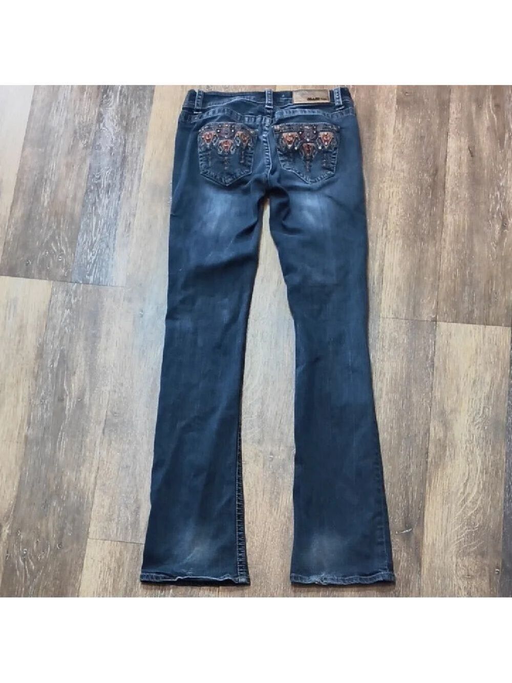 Grace Midnight Blue Straight Leg Jeans - Picture 3 of 4